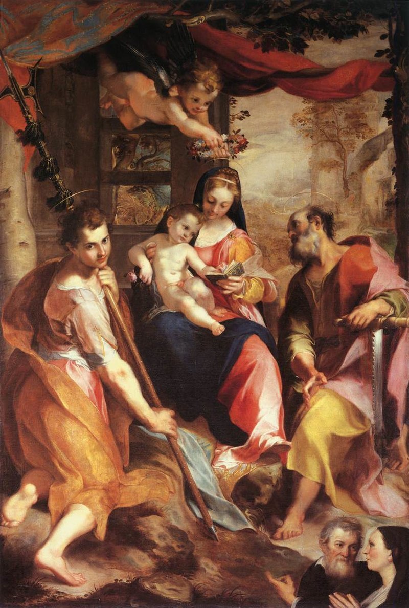 La Vergine col Bambino e i santi Simone e Giuda Taddeo